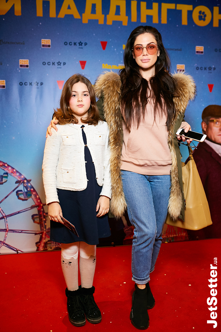 Юлия Кавтарадзе с дочерью