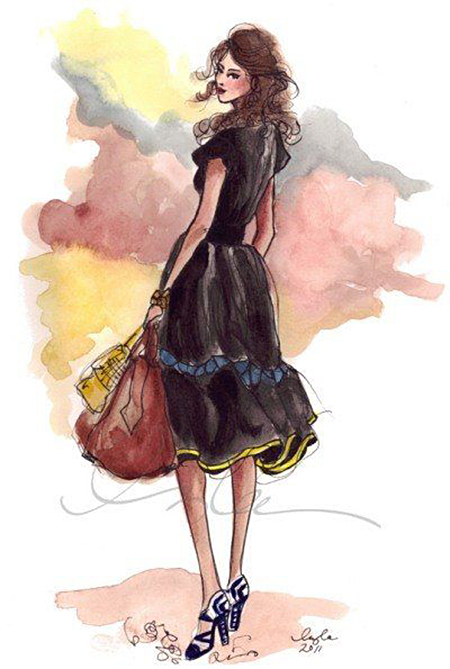 Персона дня: fashion-иллюстратор Инсли Хайнс