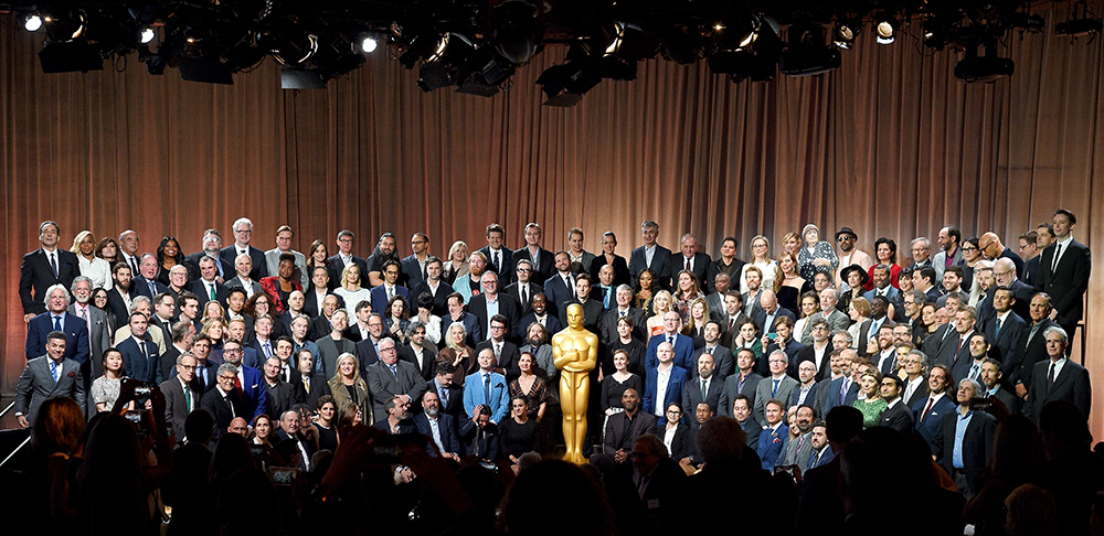 Кадр дня: номинанты на «Оскар» на традиционном пресс-завтраке