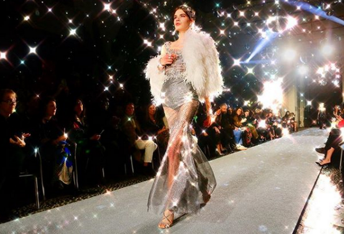 Дроны в роли моделей на показе Dolce & Gabbana