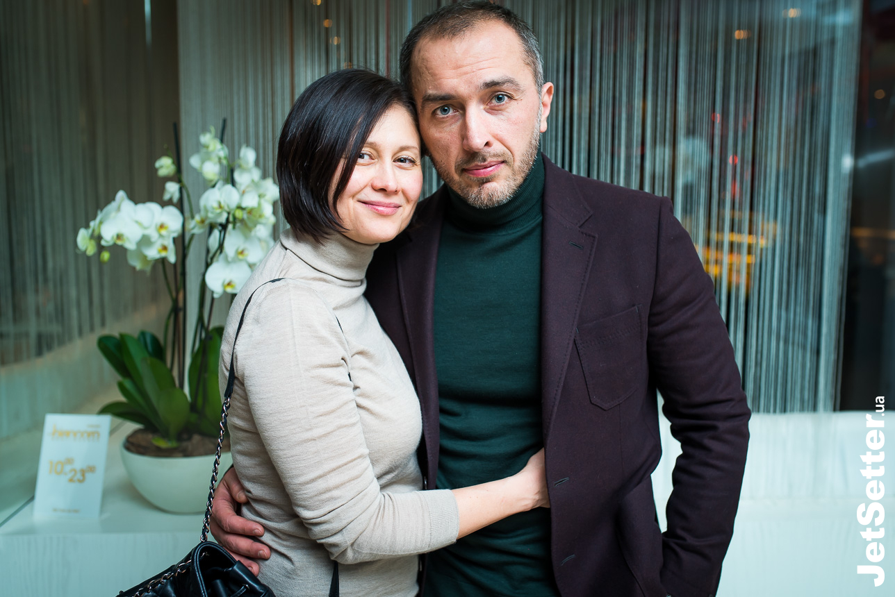 Андрей Пышный с женой