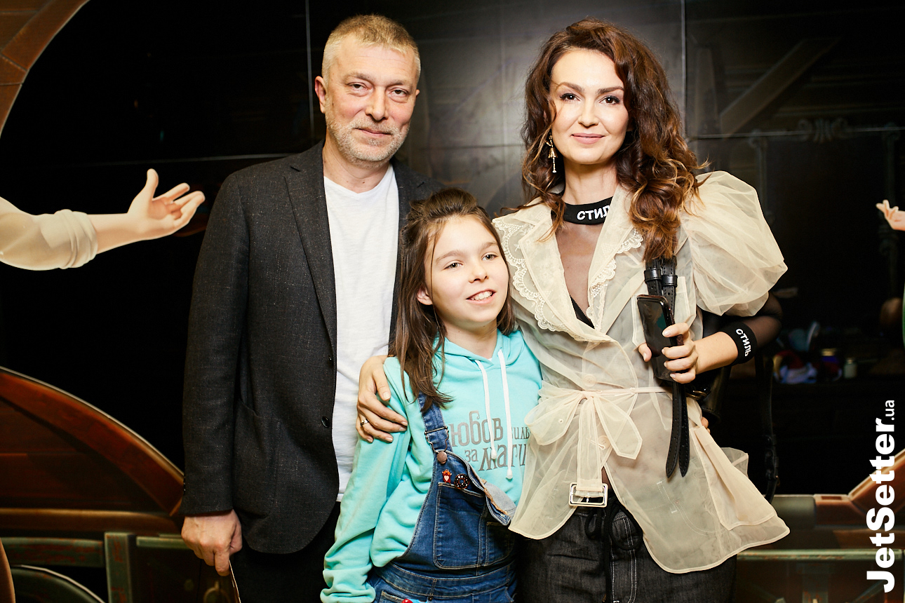 Сергей Созановский и Ирина Костюк с дочерью