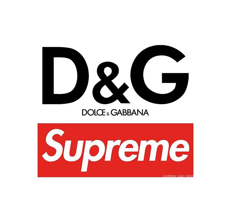 Коллаборация Supreme и Dolce & Gabbana