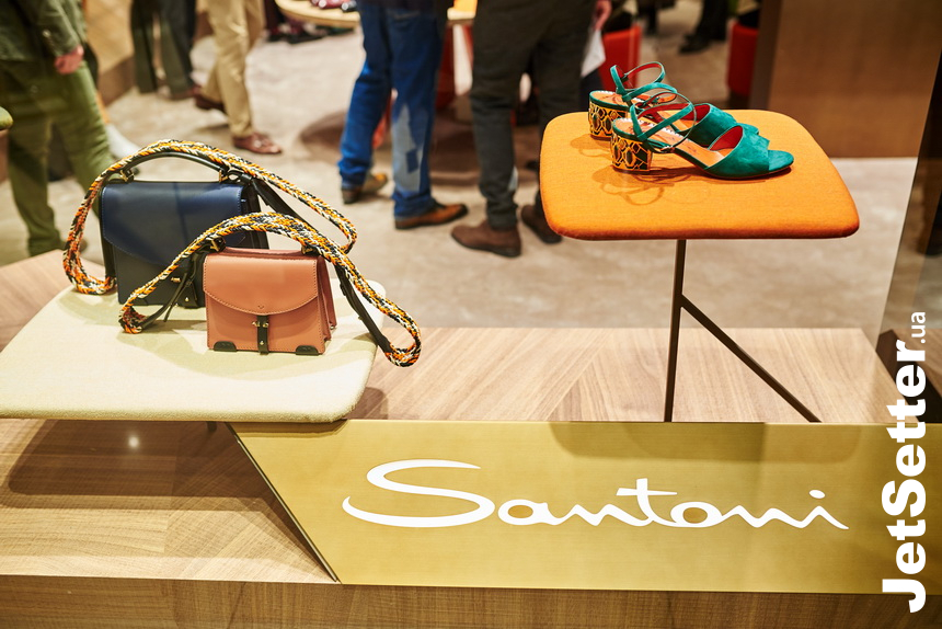 Открытие бутика Santoni в Mandarin Plaza