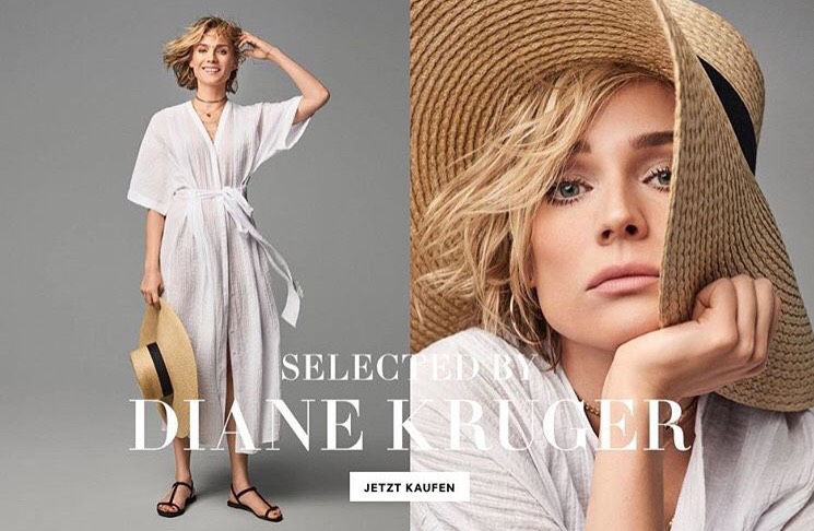 H&M х Диана Крюгер: актриса представила совместную работу с масс-маркет-брендом