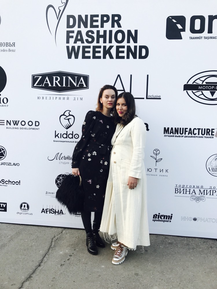Организаторы Dnepr Fashion Weekend Эльмира Поляева и Татьяна Шкиль.