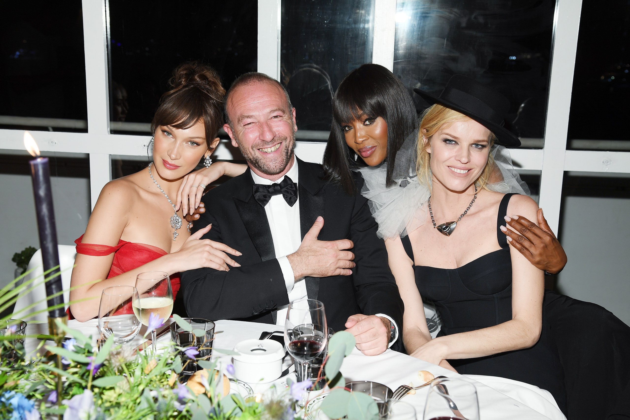 Каннские вечеринки: Наоми Кэмбелл, Ева Герцигова и Белла Хадид на вечере Dior