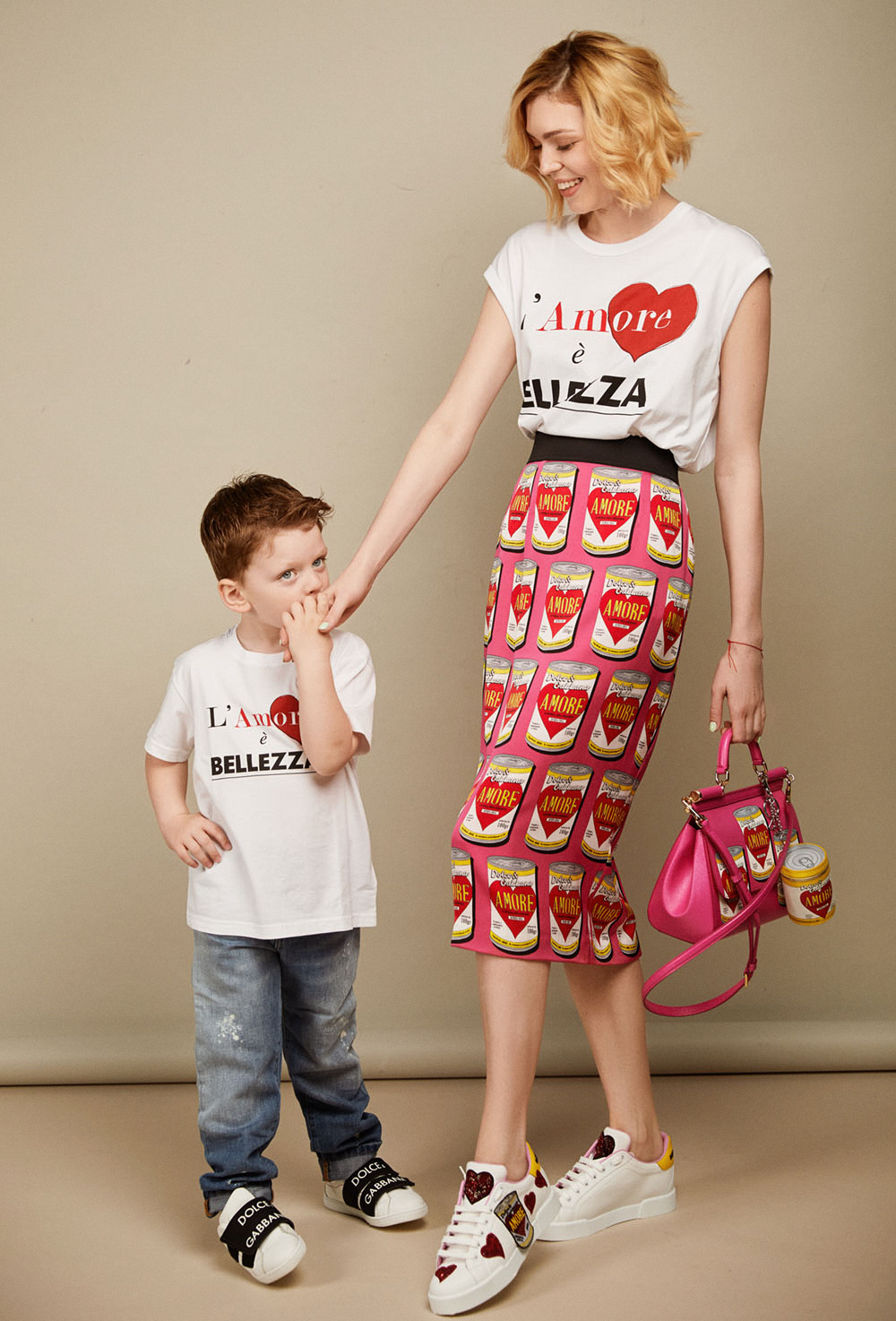 Катерина Любчик, Семейные правила стиля в спецпроекте Dolce & Gabbana ко Дню матери.
