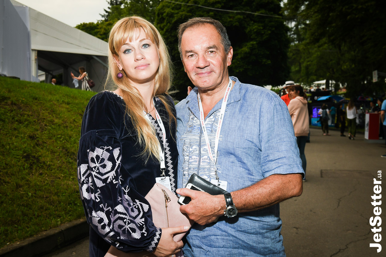 Мишель Терещенко с женой