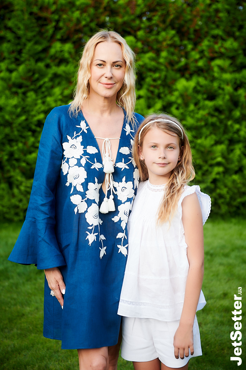 Ольга Аленова с дочерью Александрой