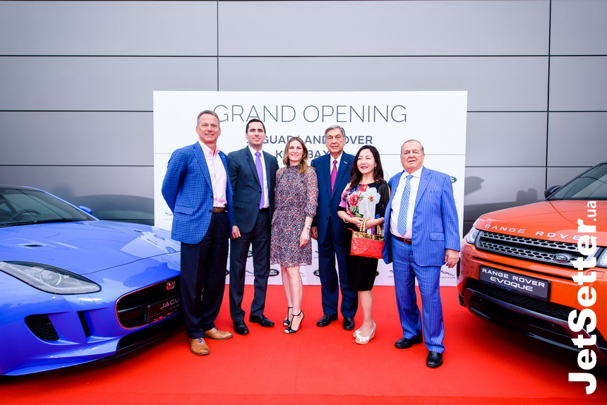 Открытие «Jaguar Land Rover Киев Запад»