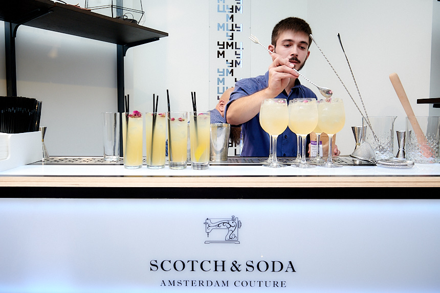 Открытие Scotch & Soda в ЦУМе