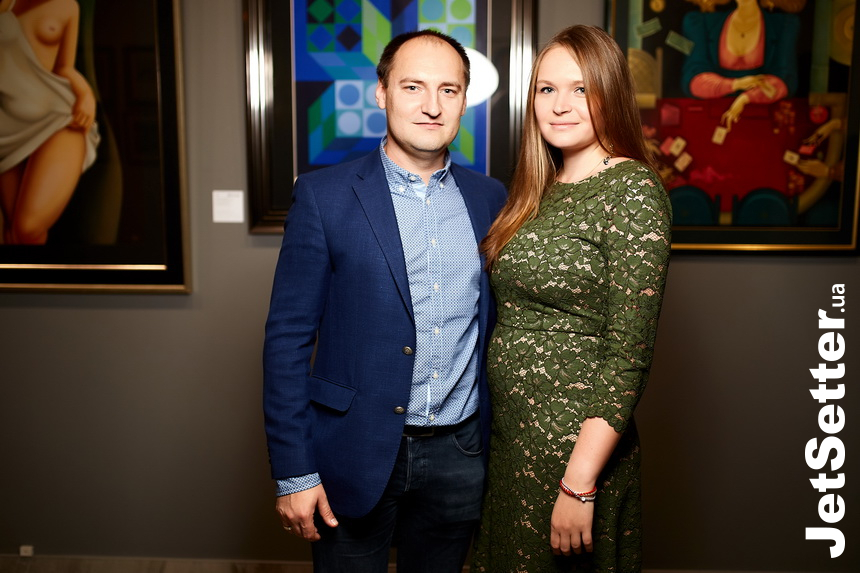 владелец дома “Золотое Сечение” Михаил Василенко с женой Еленой