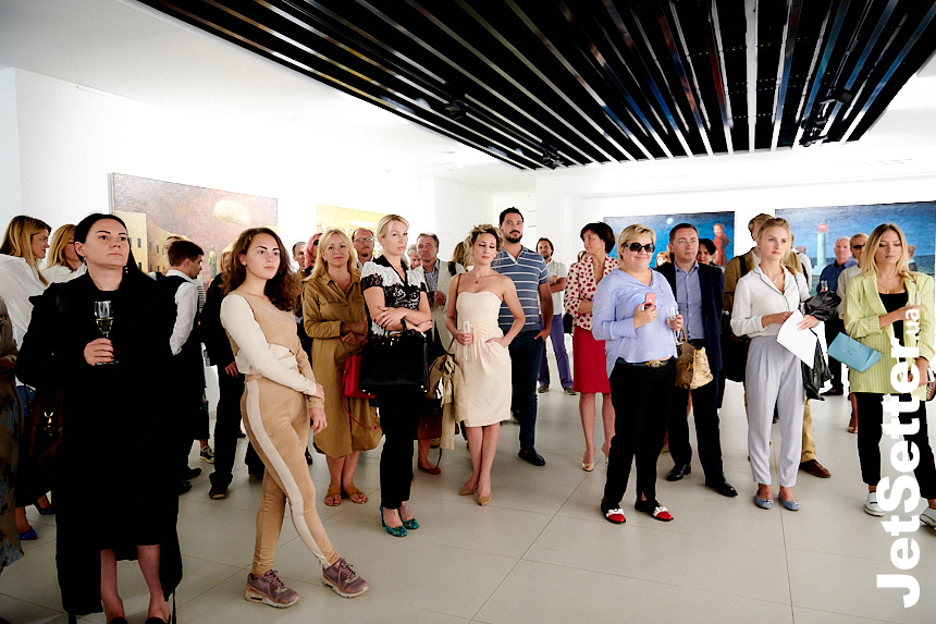 Открытие выставки Александра Ройтбурда в Mandarin Maison