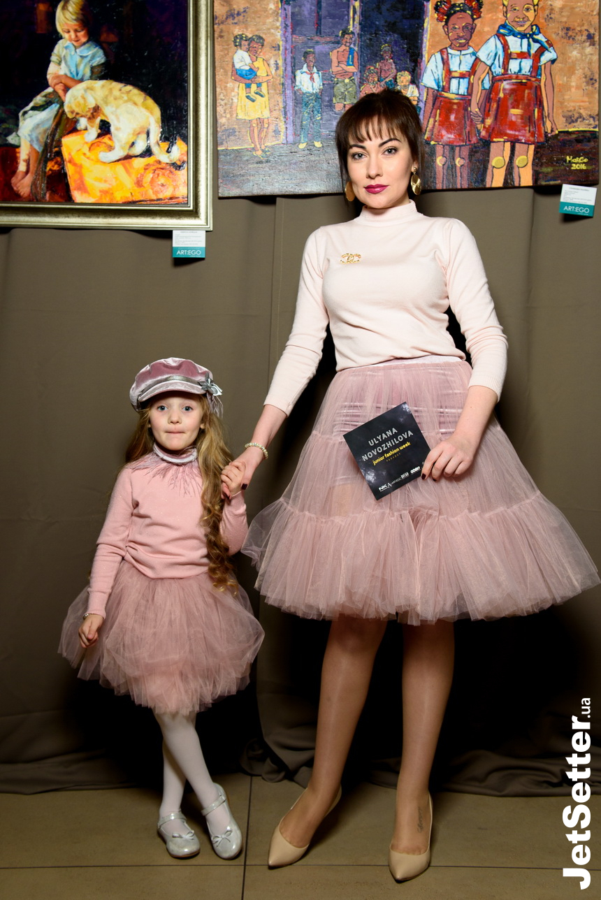Анна Лобарева с дочерью Эвелиной