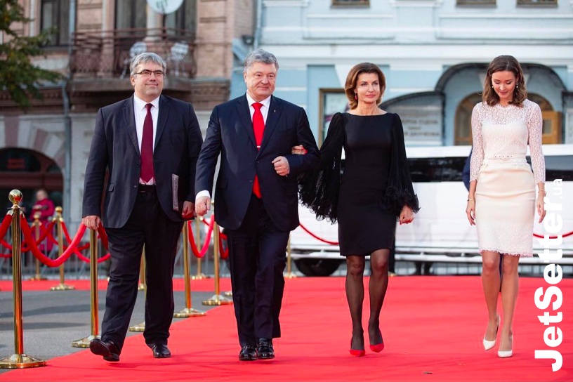 Петр Порошенко, Марина Порошенко, Зоя Литвин