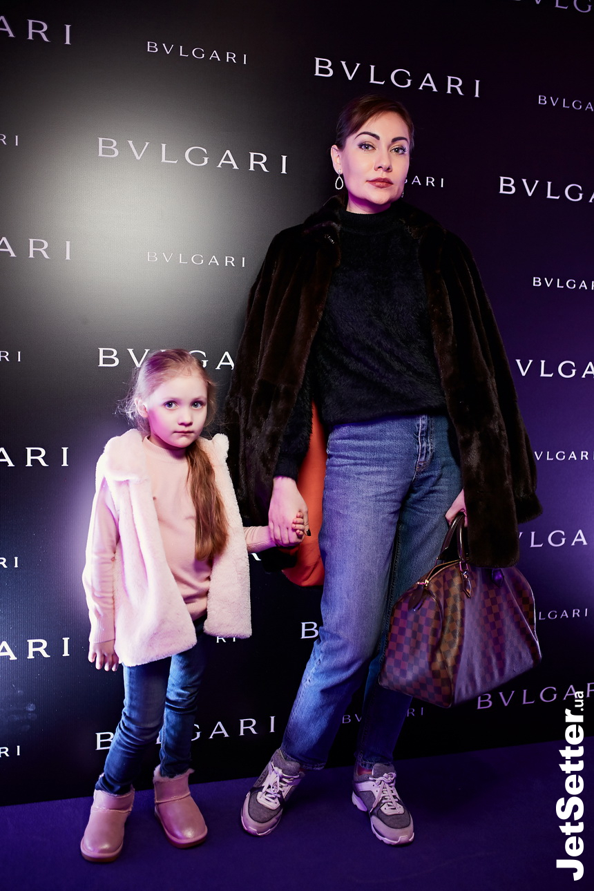 Анна Лобарева с дочерью Эвелиной