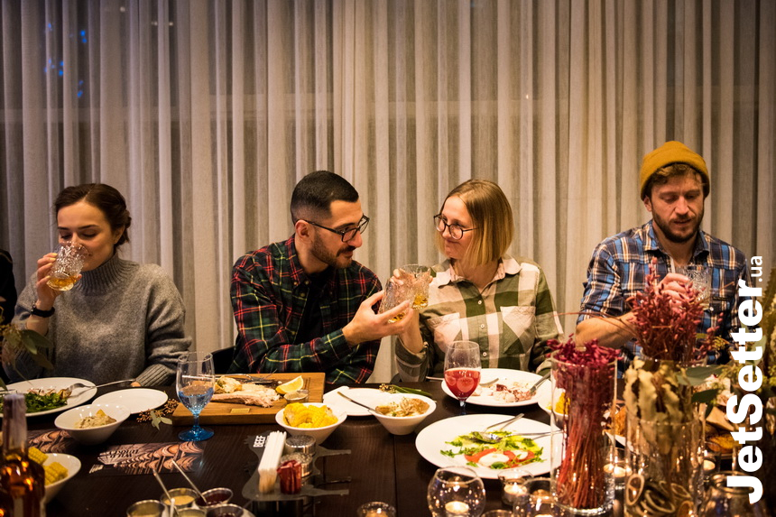 Wild Turkey Family Dinner в ресторане Beef Meet & Wine