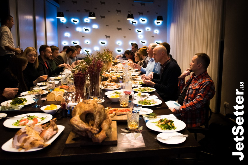 Wild Turkey Family Dinner в ресторане Beef Meet & Wine