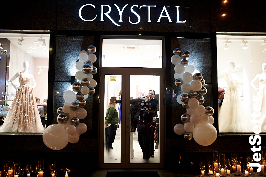 Открытие салона свадебных и вечерних платьев Crystal