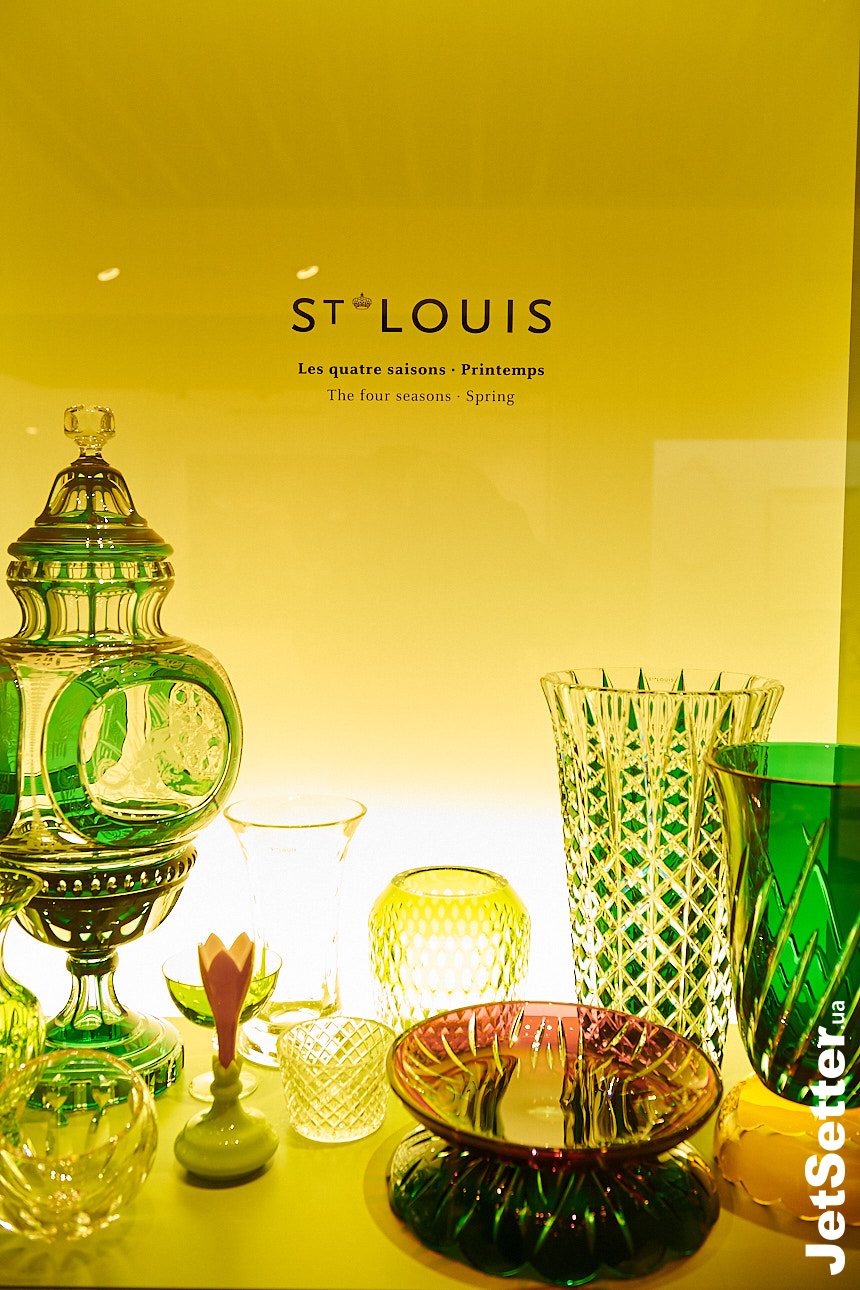 Выставка Saint-Louis в Mandarin Maison