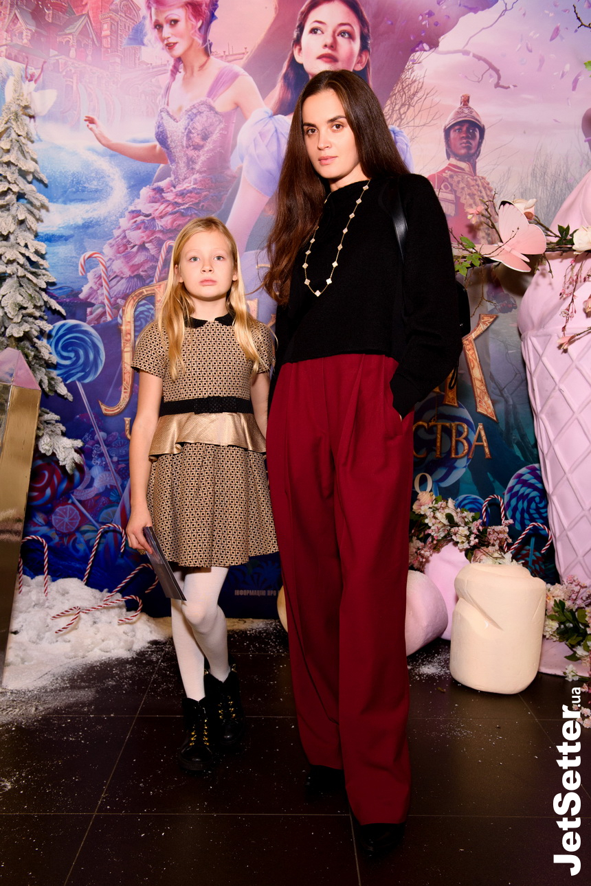 Евгения Тимошенко с дочерью
