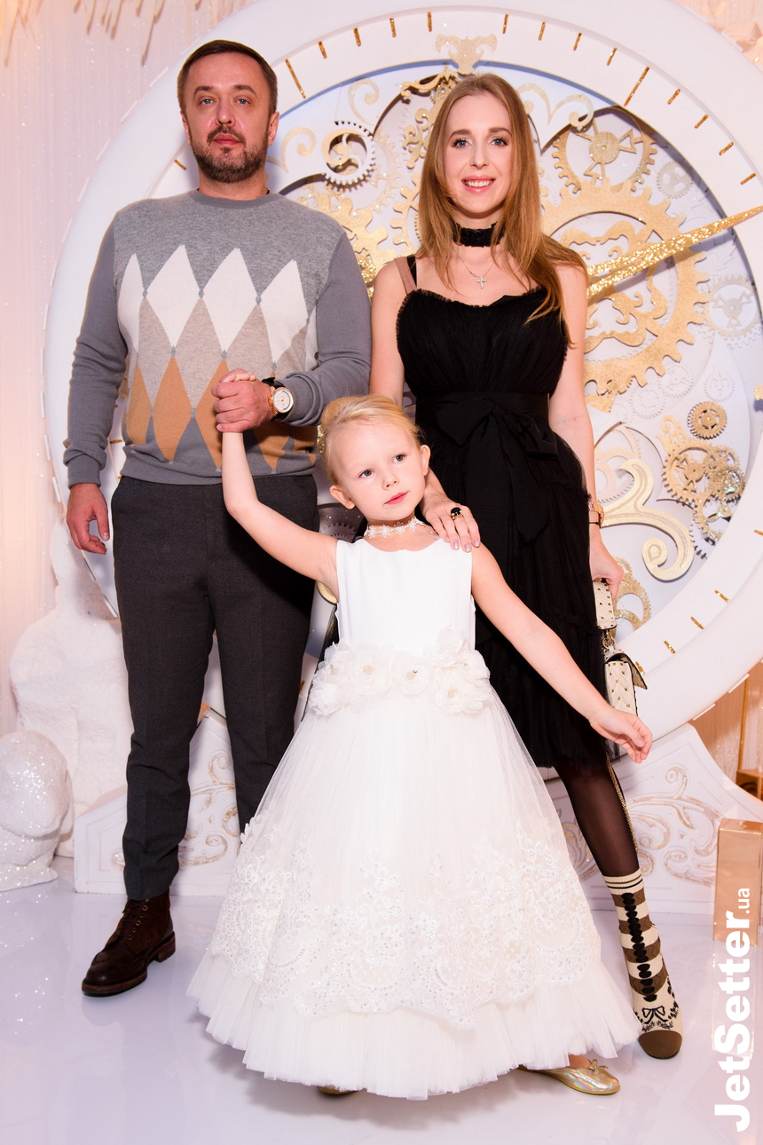 Андрей и Елизавета Гордийчук с дочерью Евой