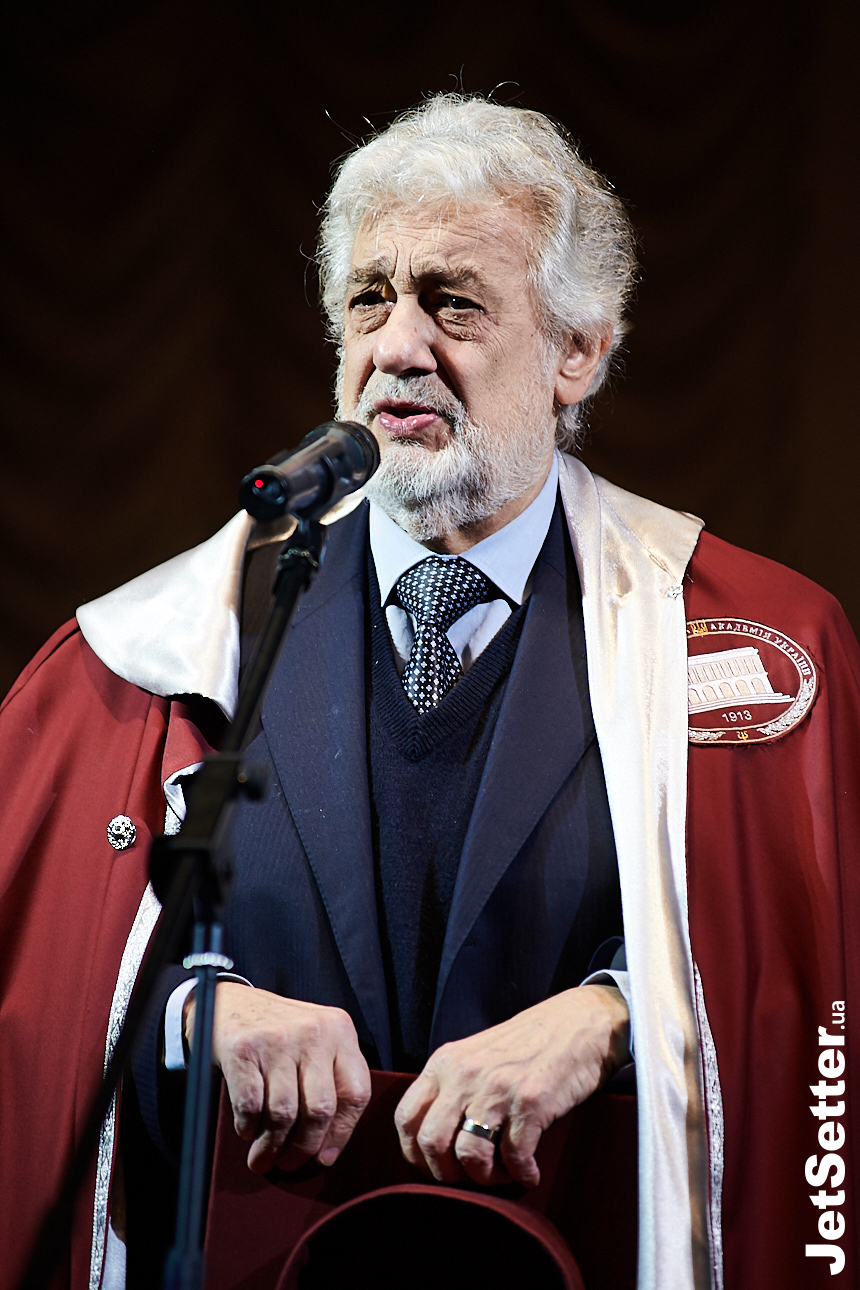 Пласідо Домінго став «Почесним професором» Національної музичної академії