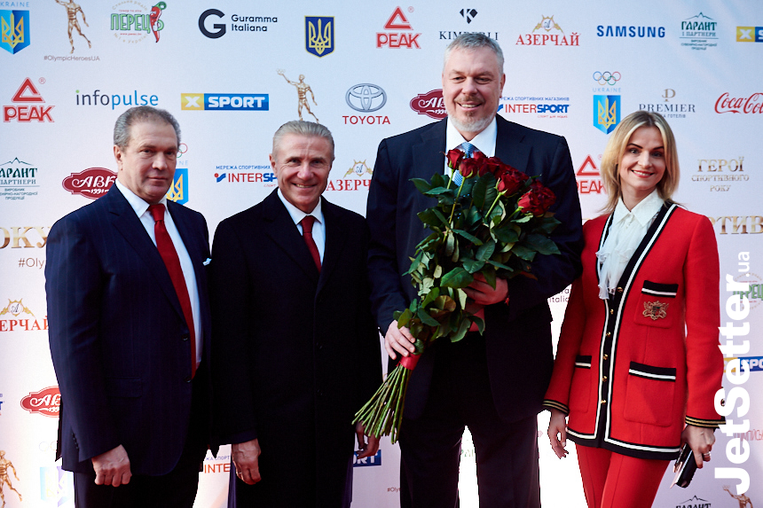 Сергій Бубка, Олександр Волков, Олена Рожкова