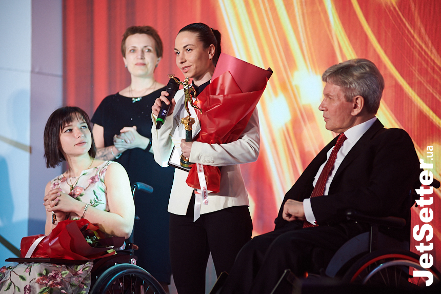 Переможниця у номінації “Сильні духом” (паралімпійські види спорту) Оксана Шишкова
