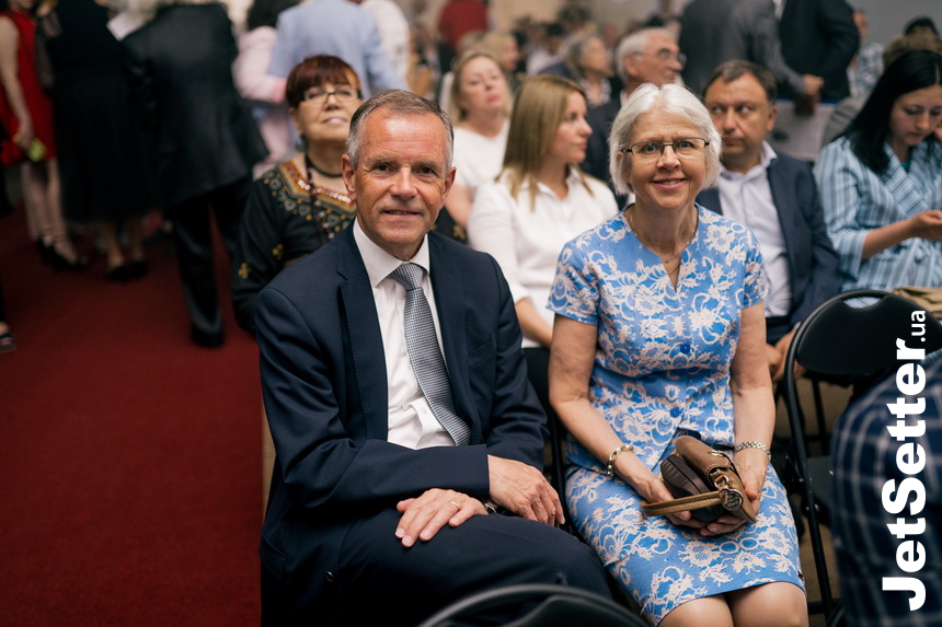 посол Норвегії Уле Тер’є Хорпестад з дружиною