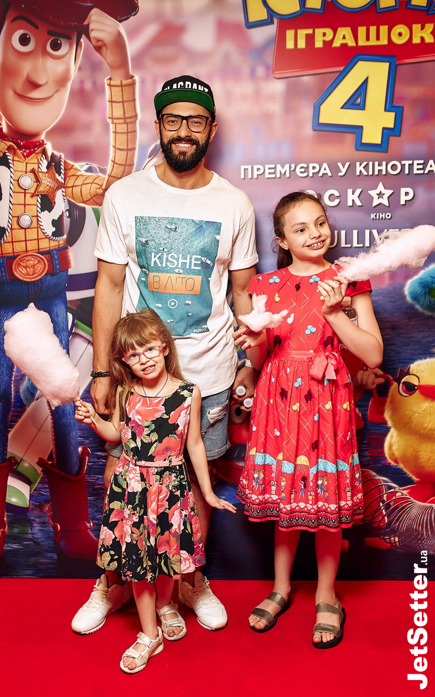 Андрій Кіше з дітьми