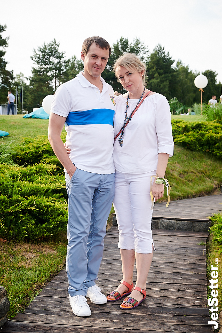 Сергій Мірошніченко з дружиною