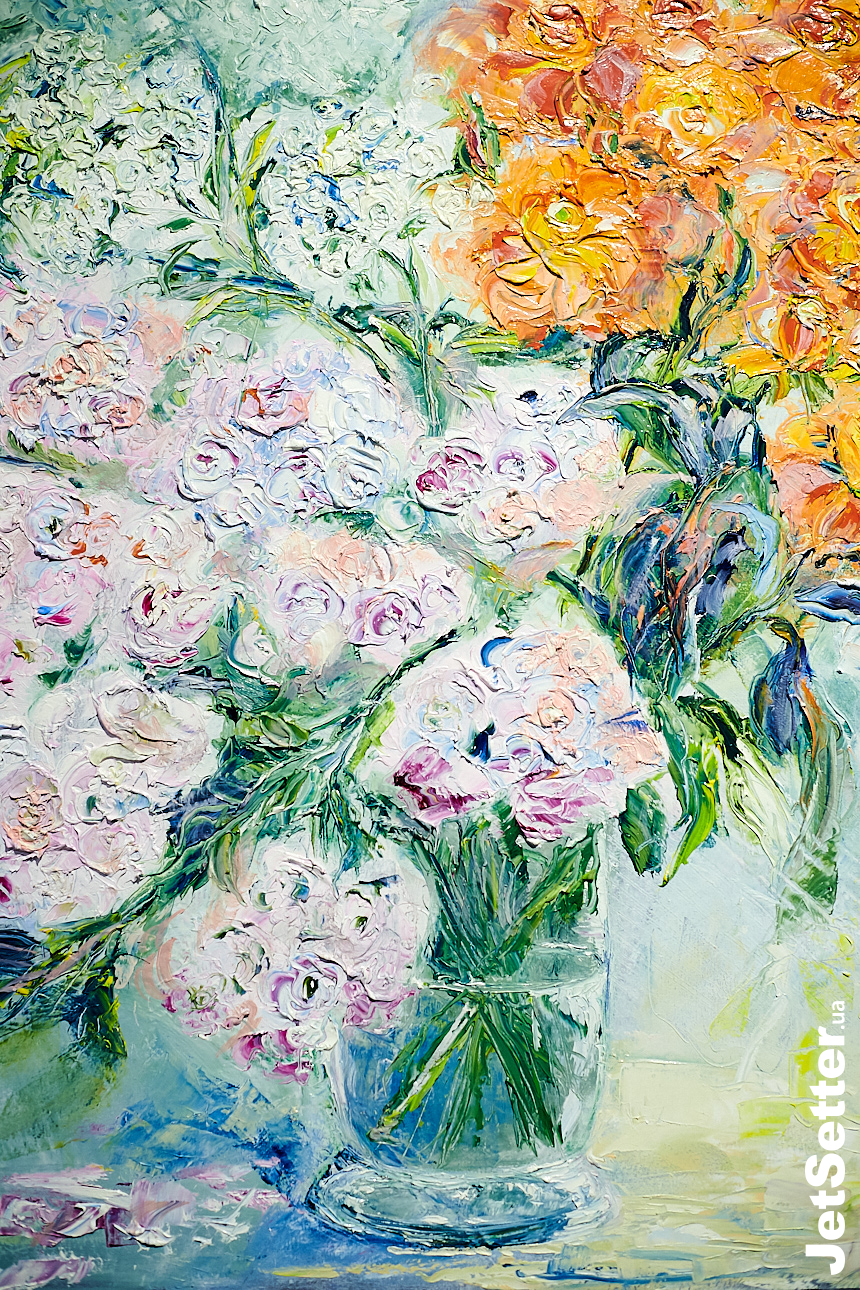 Виставка Тетяни Венчеговоï «Квітковий настрій»