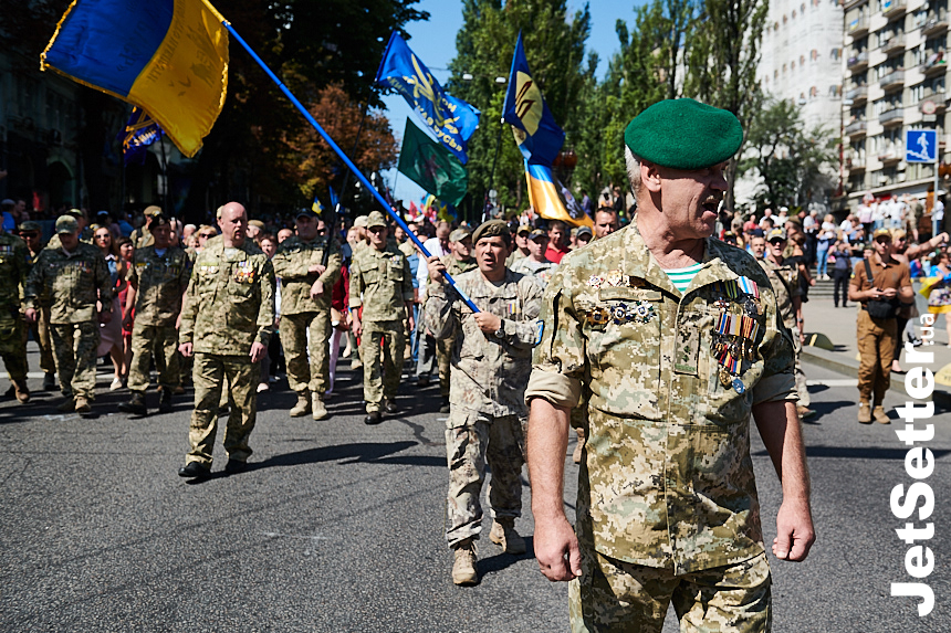 День незалежності в Києві: Хода гідності, гімн на даху та Марш захисників