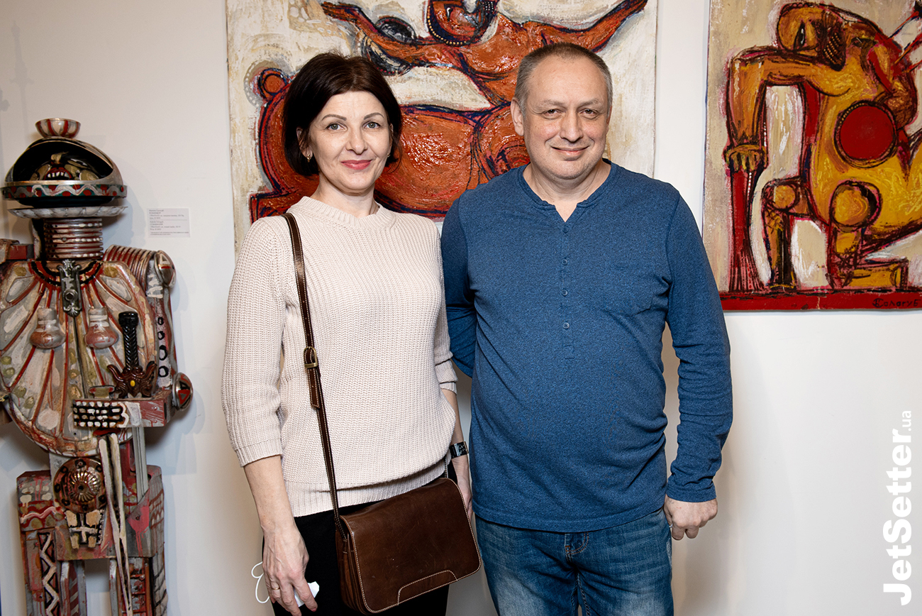 Микола Сологуб із дружиною Наталією Трофімчук