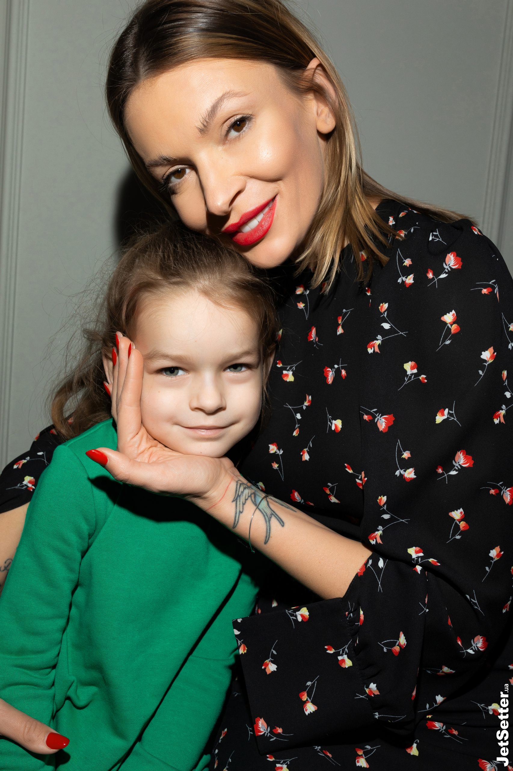 Поліна Неня з донькою
