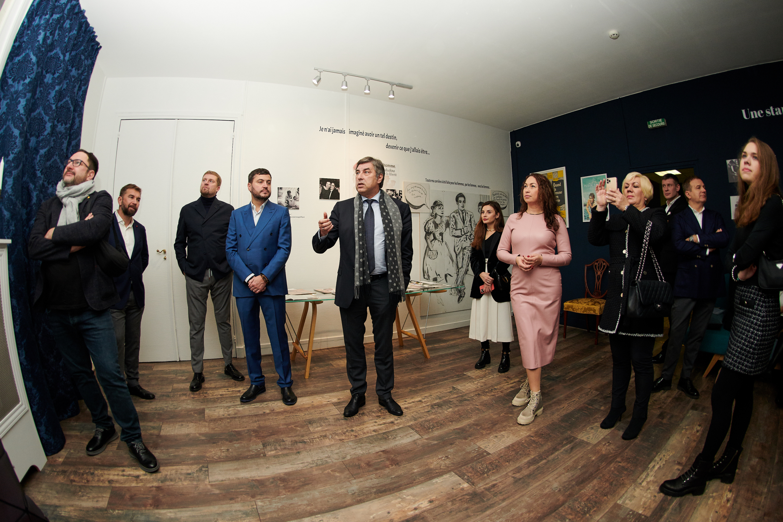 Дні українського кіно в Парижі: прийом в Українському культурному центрі