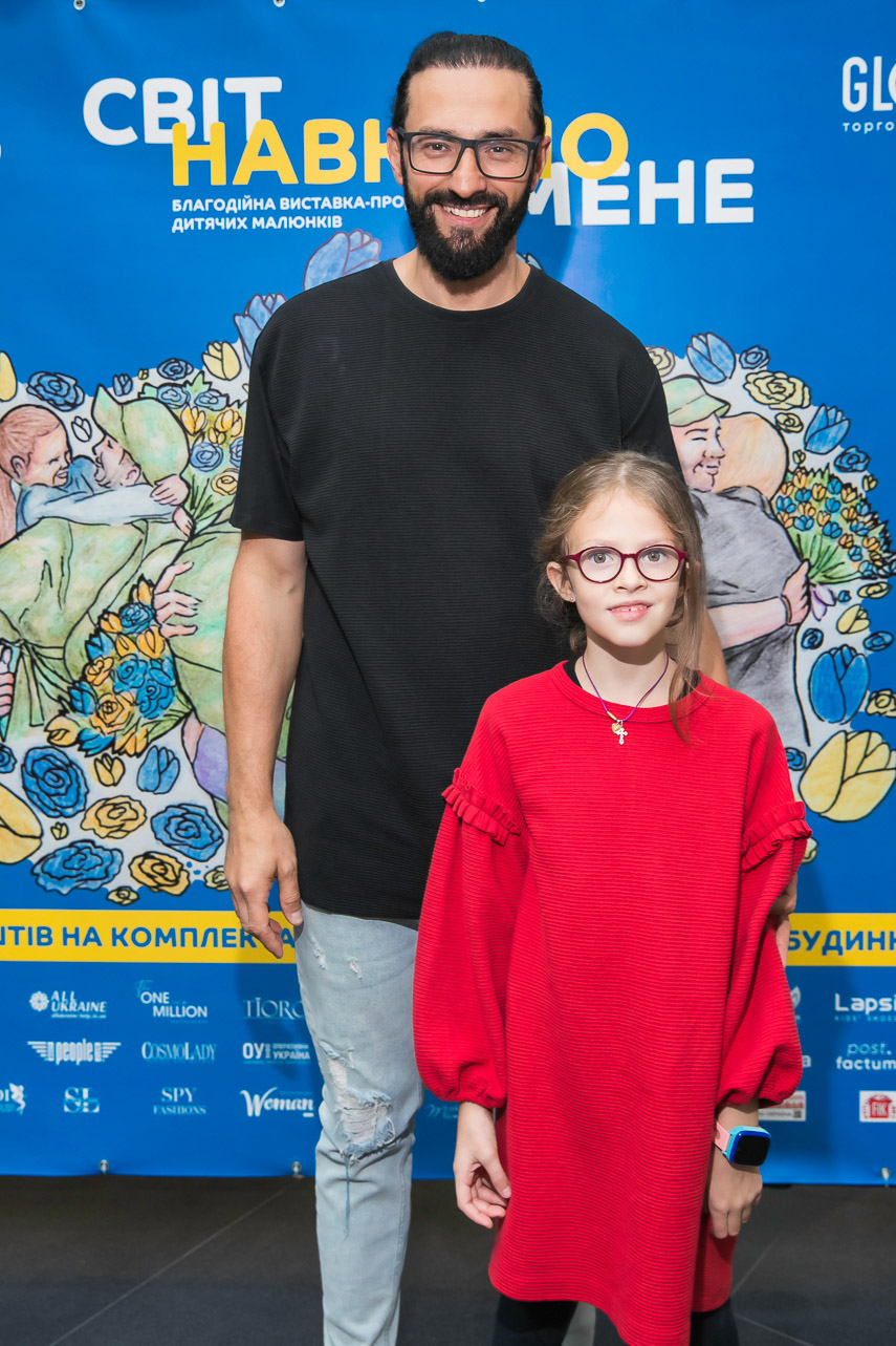 Андрій Кіше з донькою