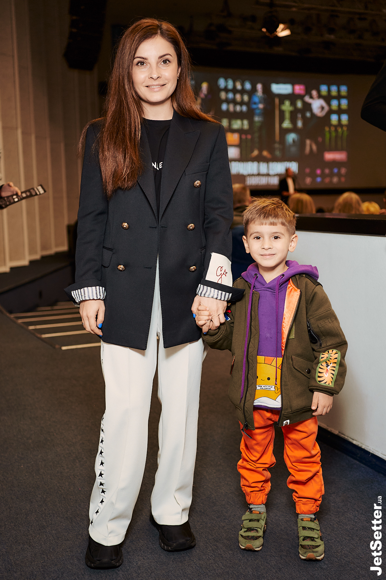 Альона Тимошенко із сином Семеном