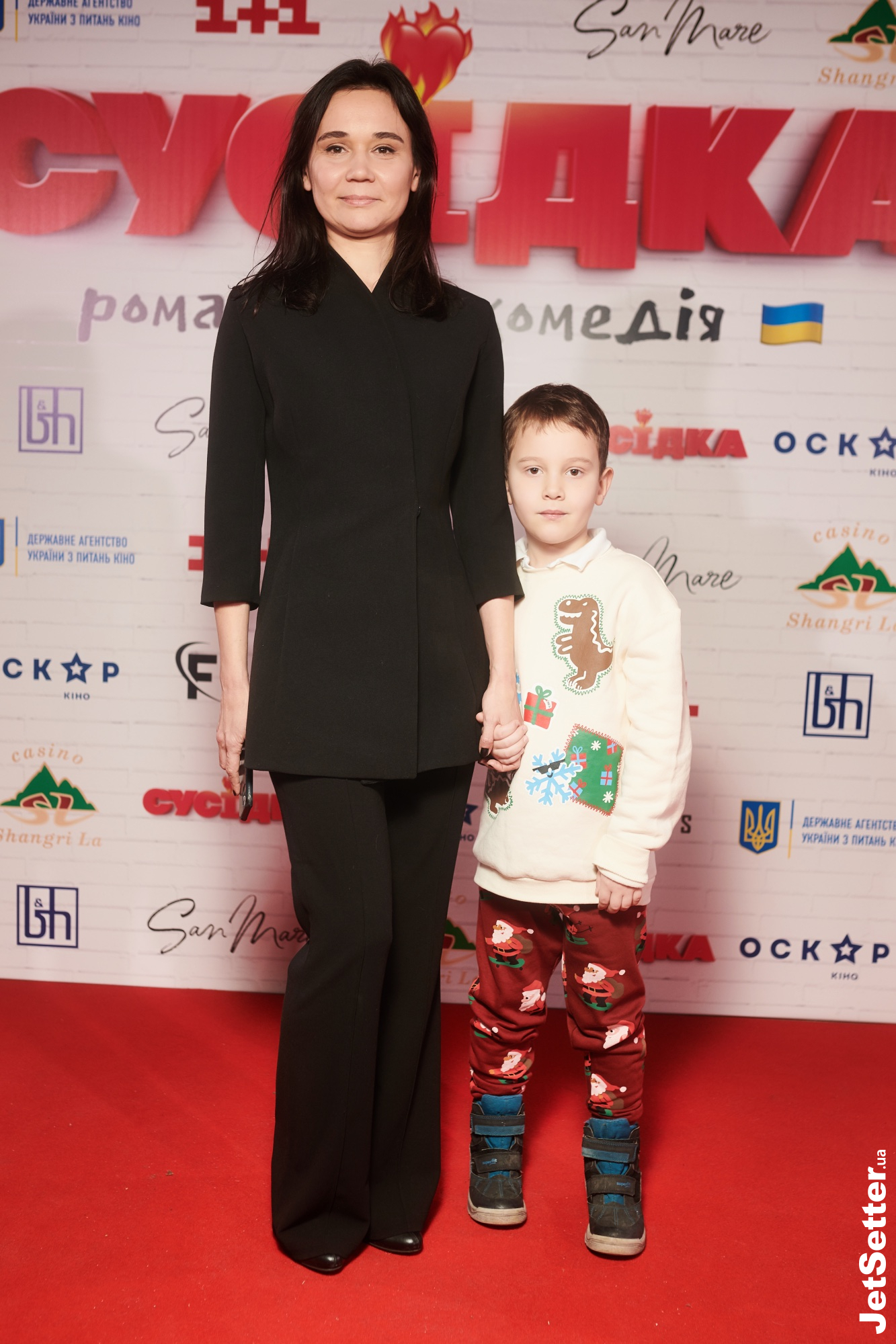 Олеся Ногіна із сином Дем’яном