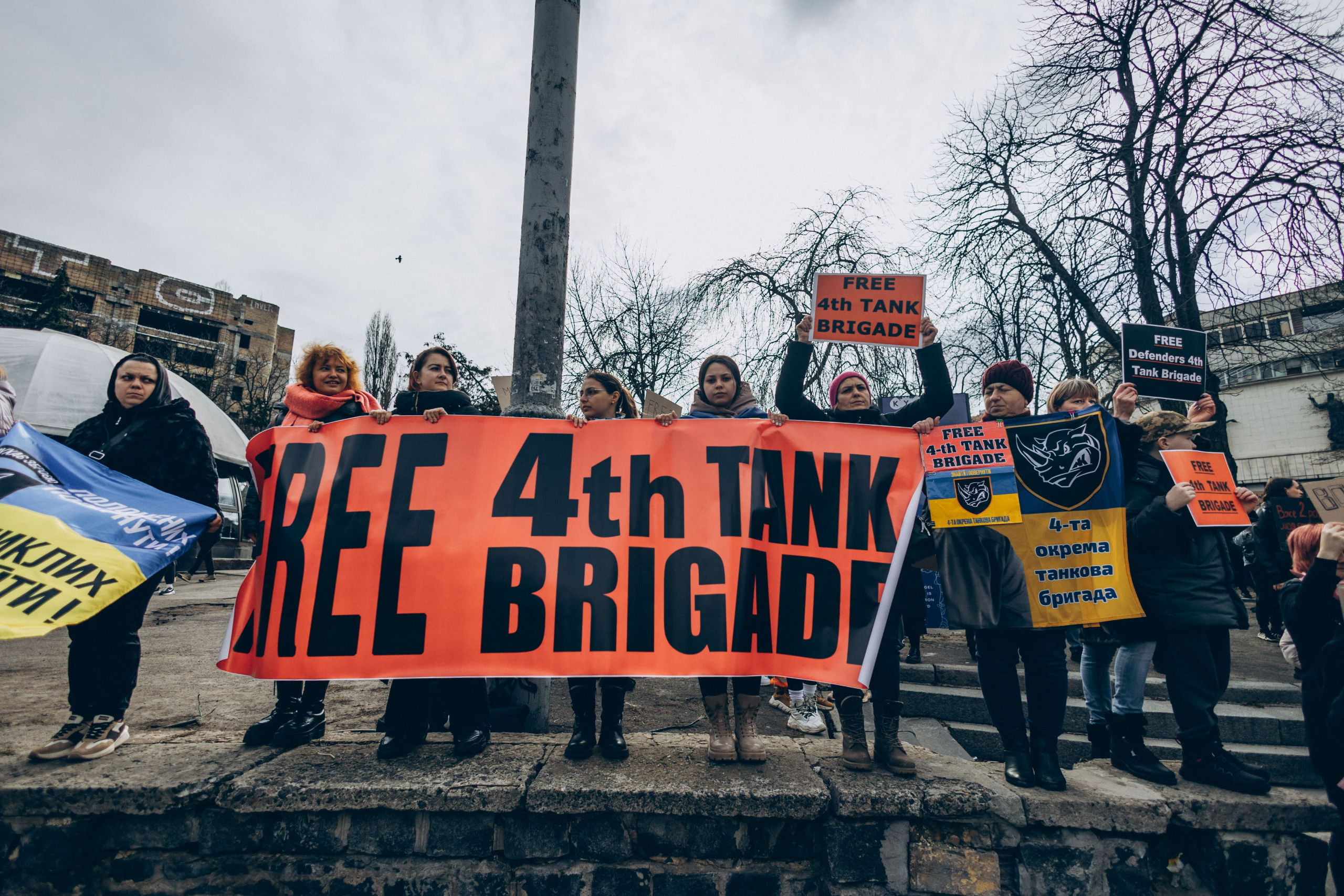 Free Azov: акція на підтримку полонених захисників «Азовсталі» в Києві