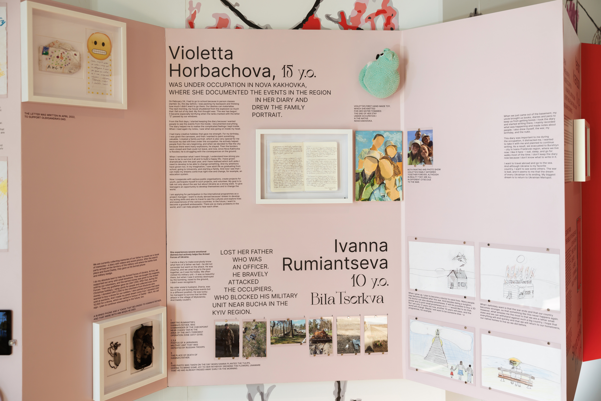 Відкриття у США виставки «Щоденники війни: непочуті голоси українських дітей»
