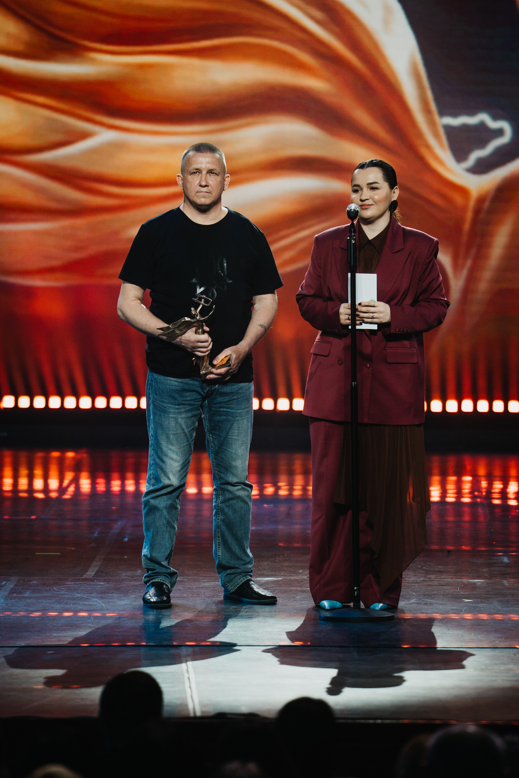 Люда з Голівуда та Олександр Муравський