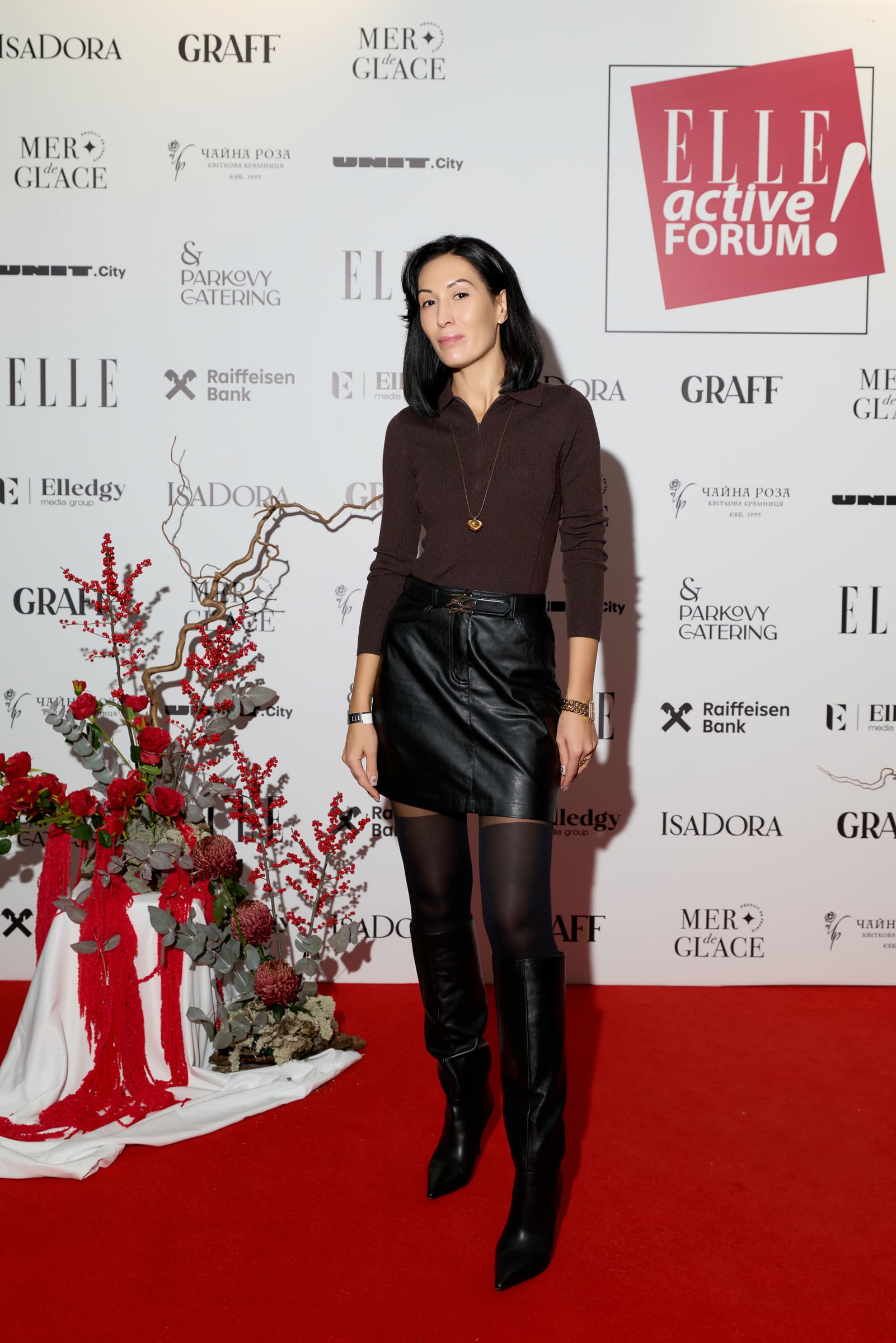 Оля Полякова, Маша Єфросиніна та Ліля Літковська на 11-му ELLE ACTIVE FORUM