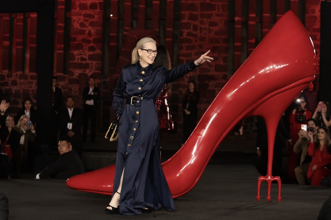 Меріл Стріп і Енн Гетевей у Мексиці: як триває промо «Диявол носить Prada-2»