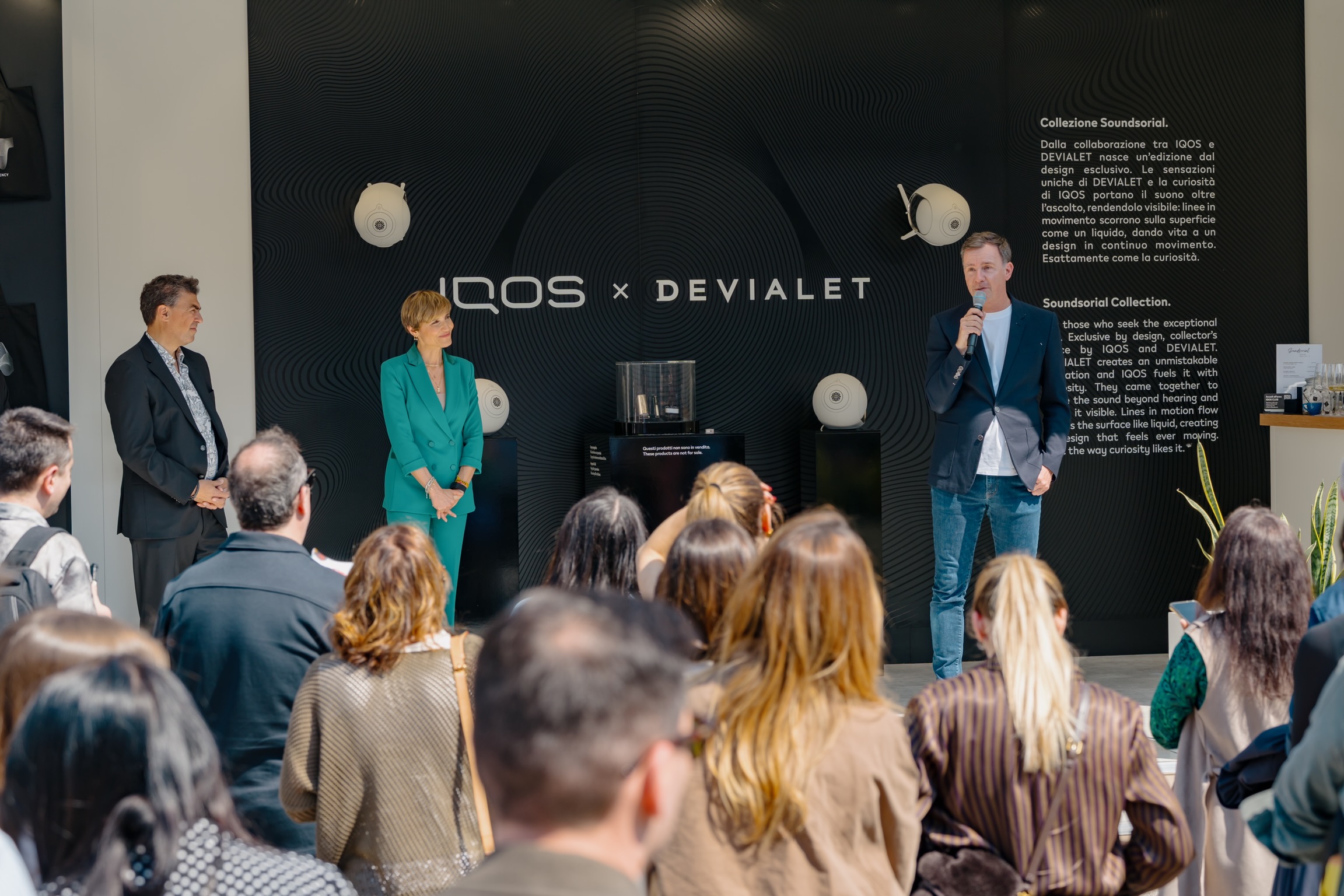 IQOS та Devialet презентували капсульну колекцію на Тижні дизайну в Мілані