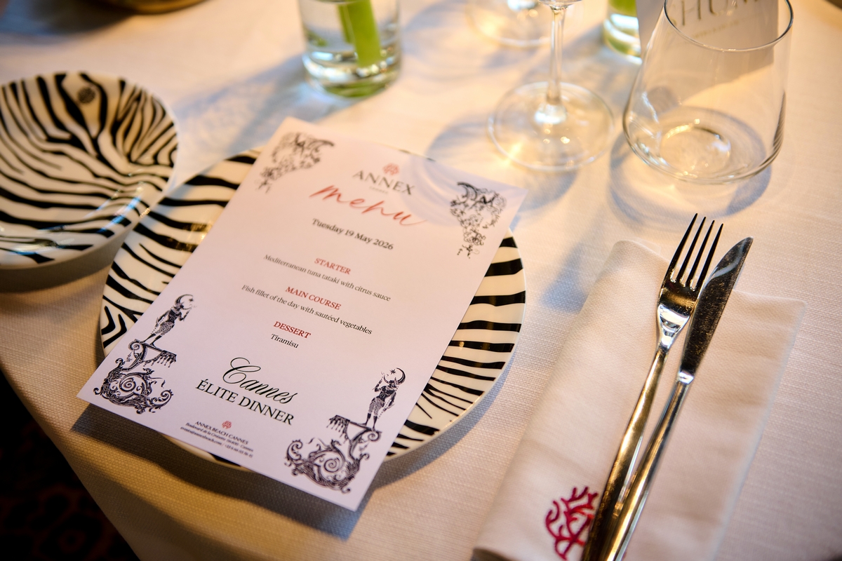 Cannes Élite Dinner: інтелектуальна розкіш у серці Канн