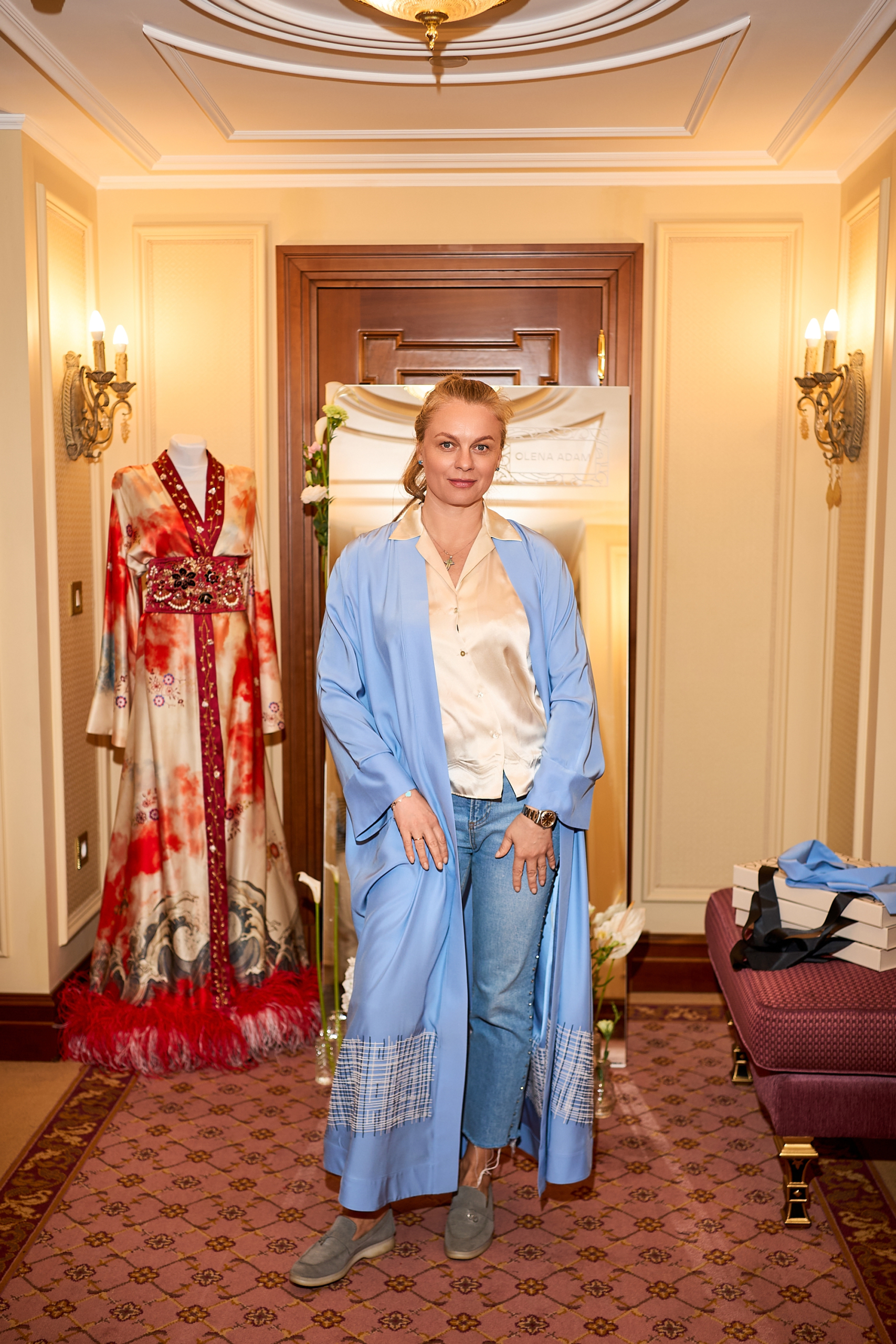 Камерна презентація бренду OLENA ADAM у президентському номері Fairmont Grand Hotel Kyiv