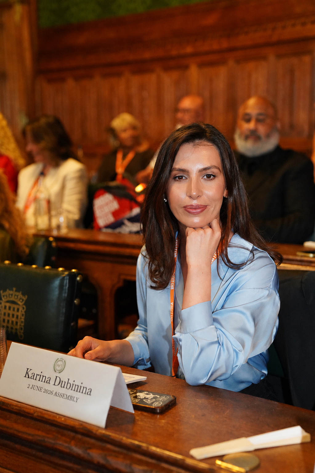 Українська підприємиця Каріна Дубініна отримала нагороду в Парламенті Великої Британії